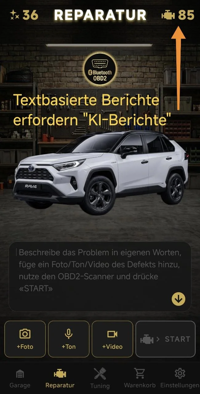 Textbasierte Berichte erfordern "KI-Berichte"